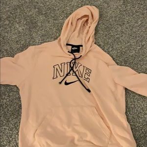 super cute nike pink hoodie!!